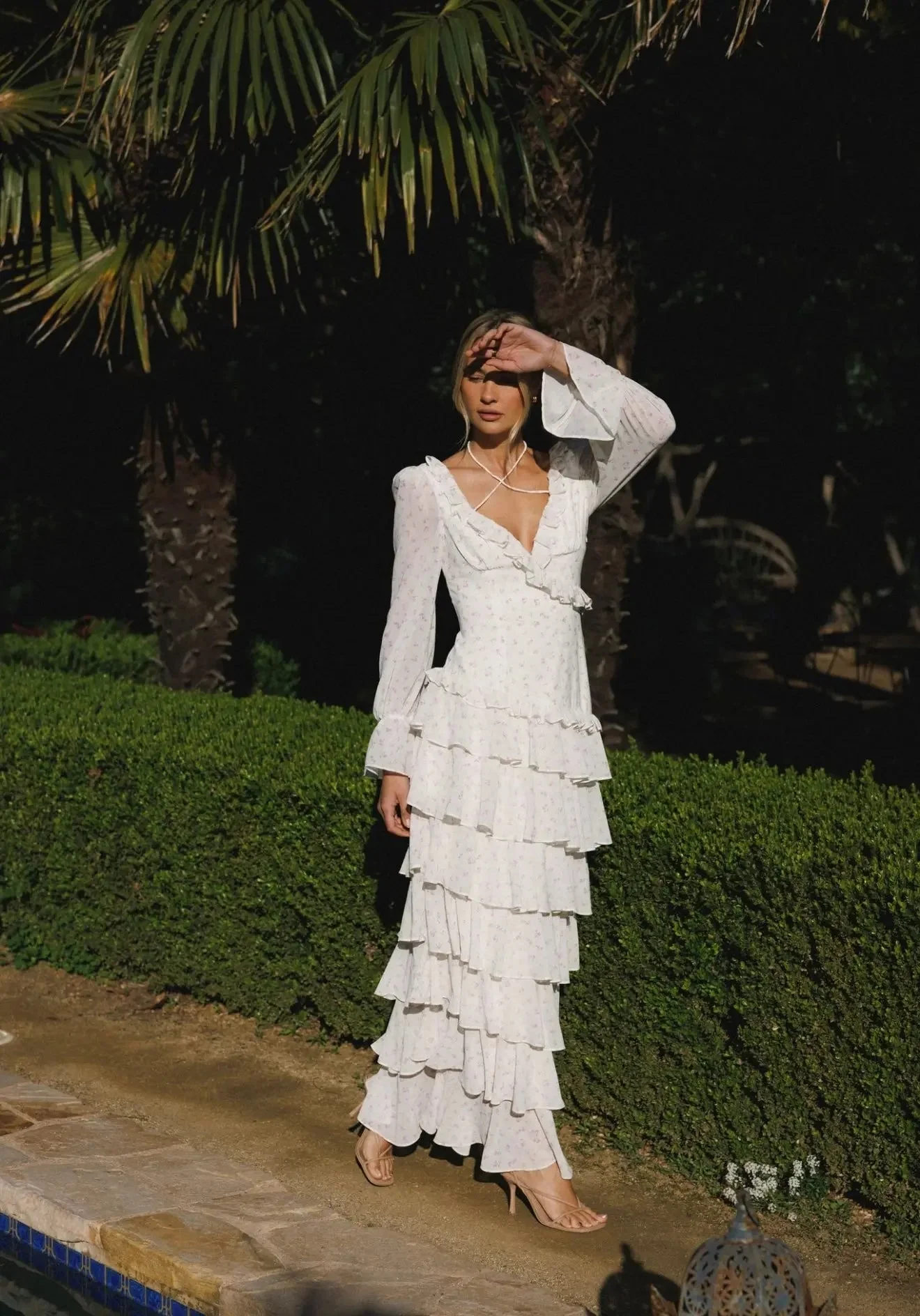ALB RUFFLE DRESS FLORAL - Image 11