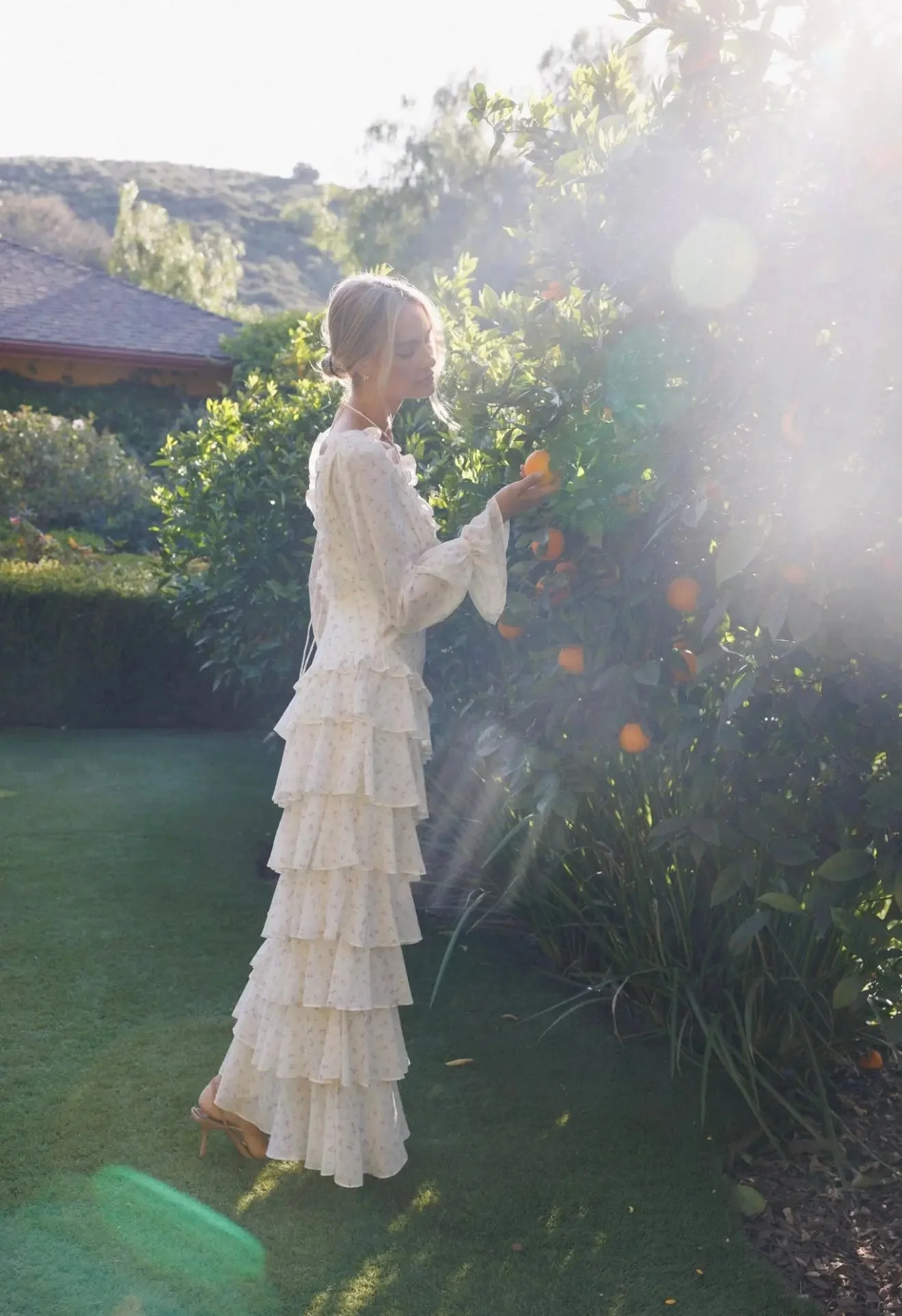 ALB RUFFLE DRESS FLORAL - Image 12