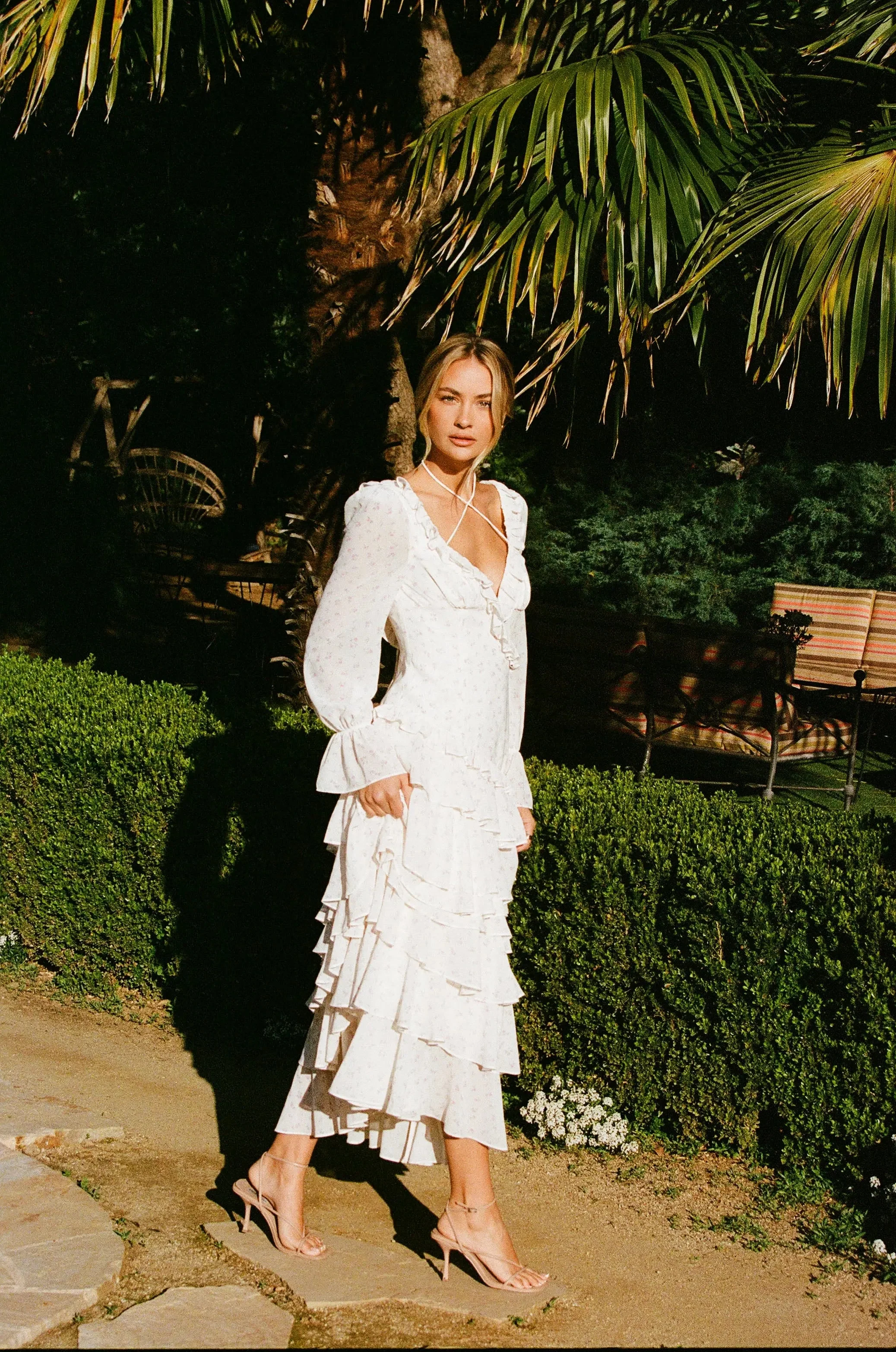 ALB RUFFLE DRESS FLORAL - Image 8