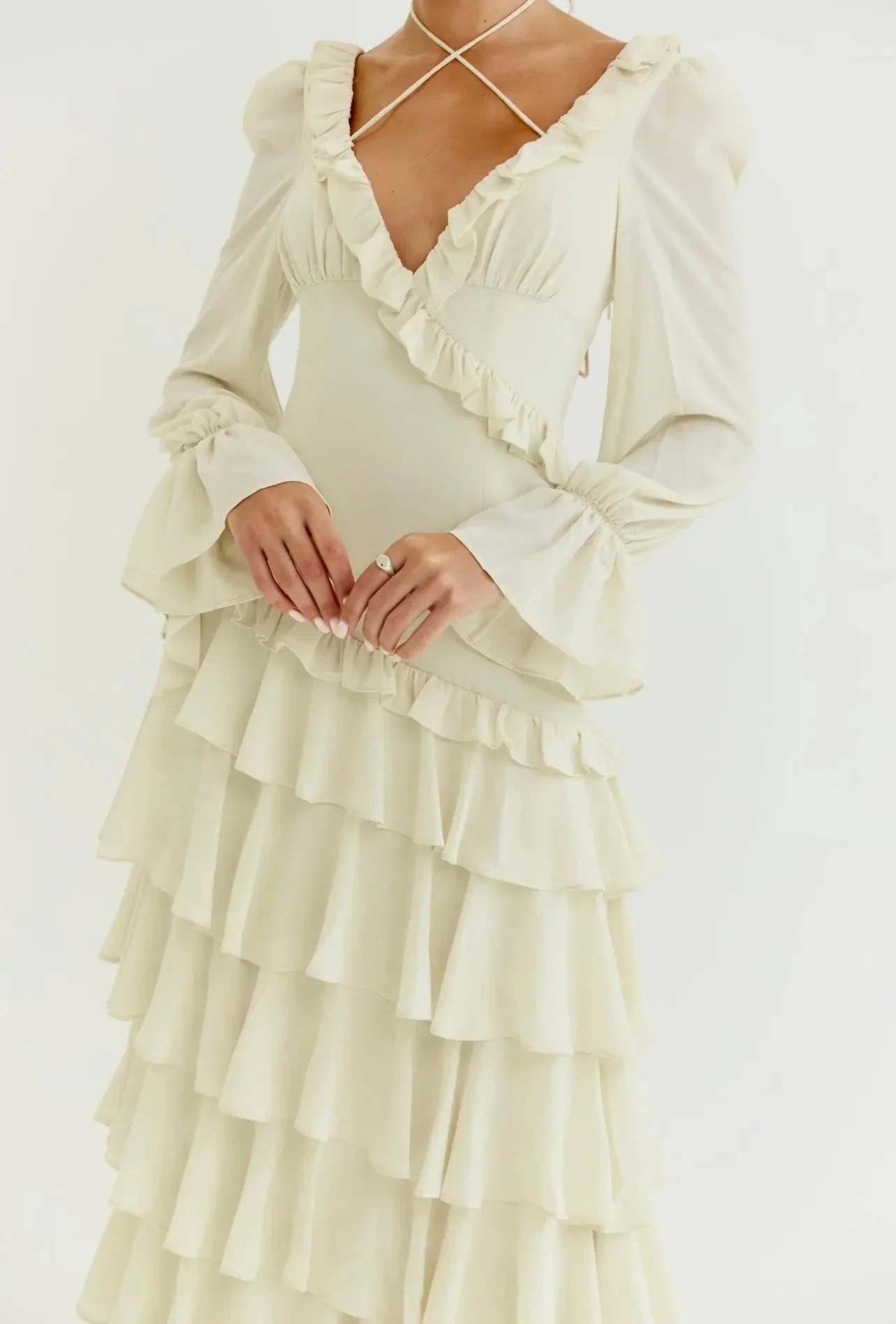 ALB RUFFLE DRESS - Image 16