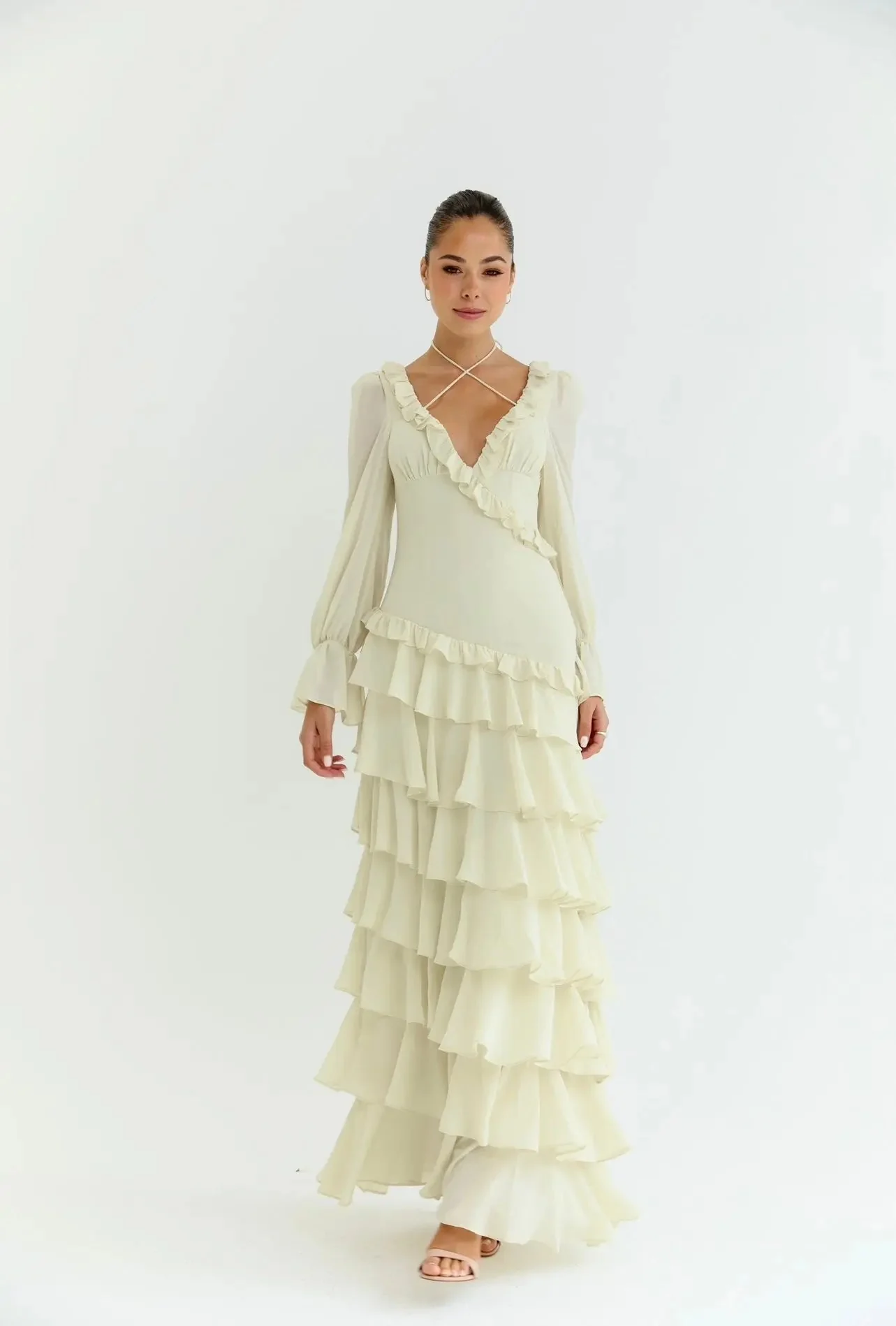 ALB RUFFLE DRESS - Image 17