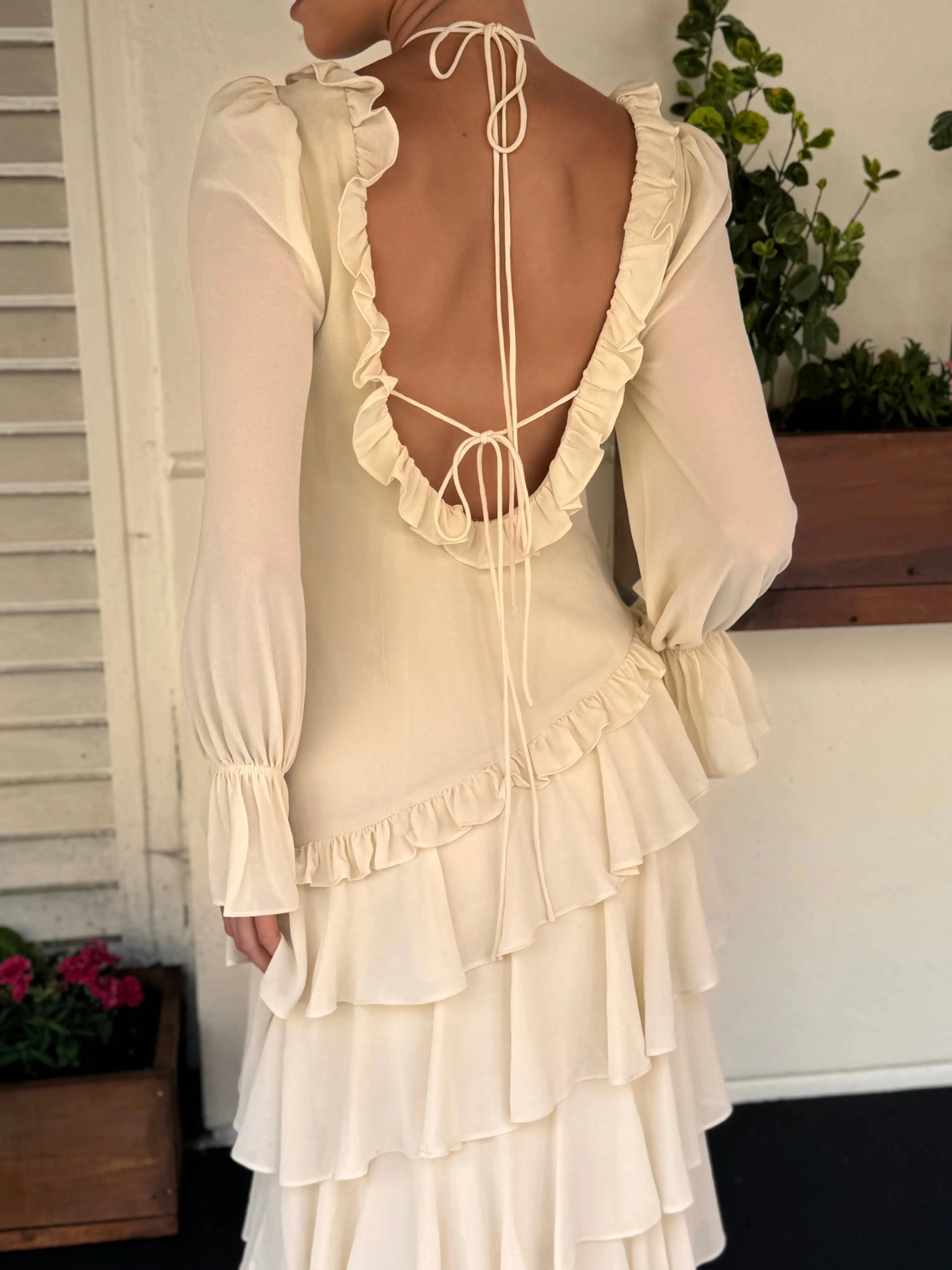 ALB RUFFLE DRESS - Image 5