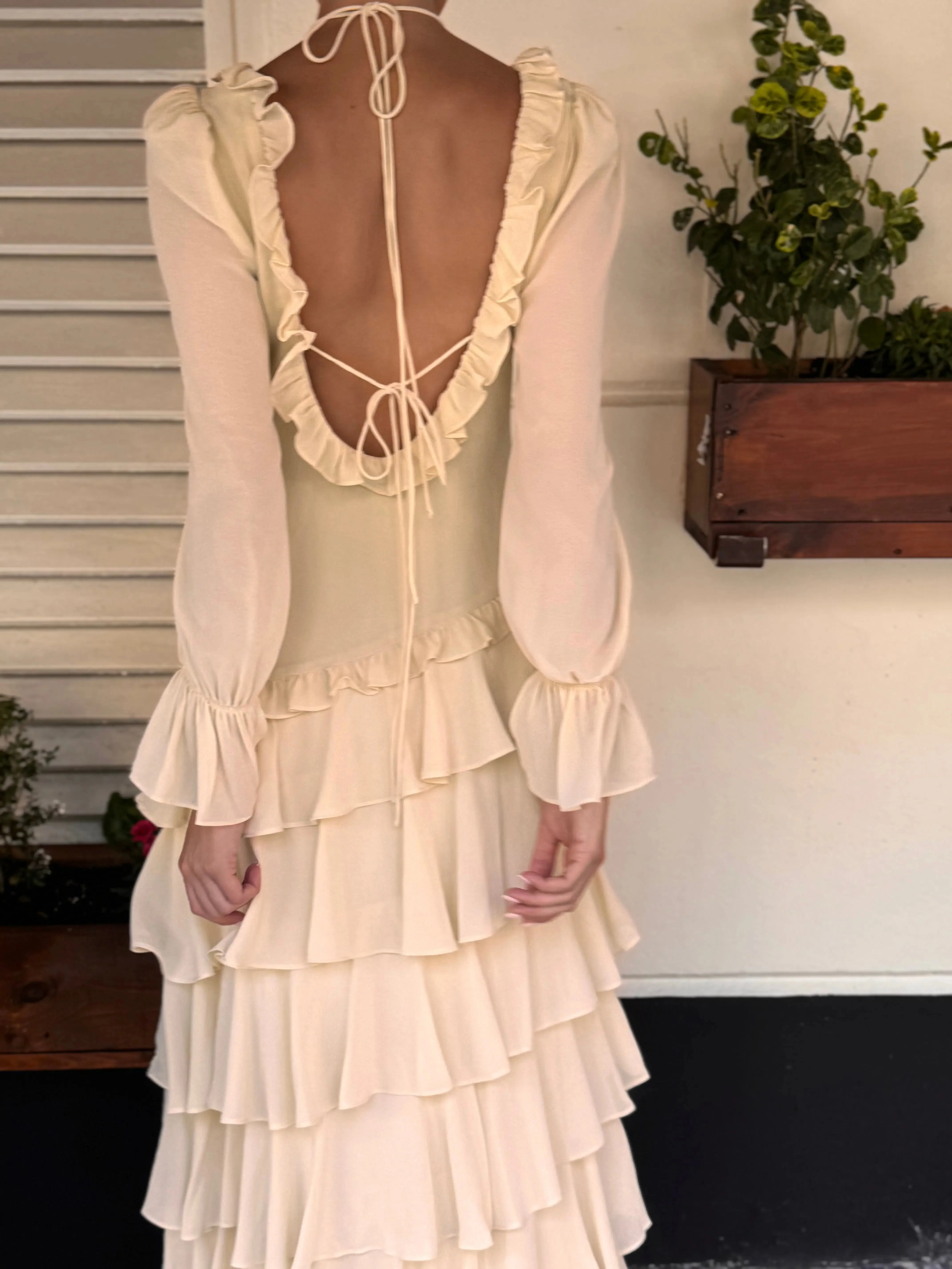 ALB RUFFLE DRESS - Image 7