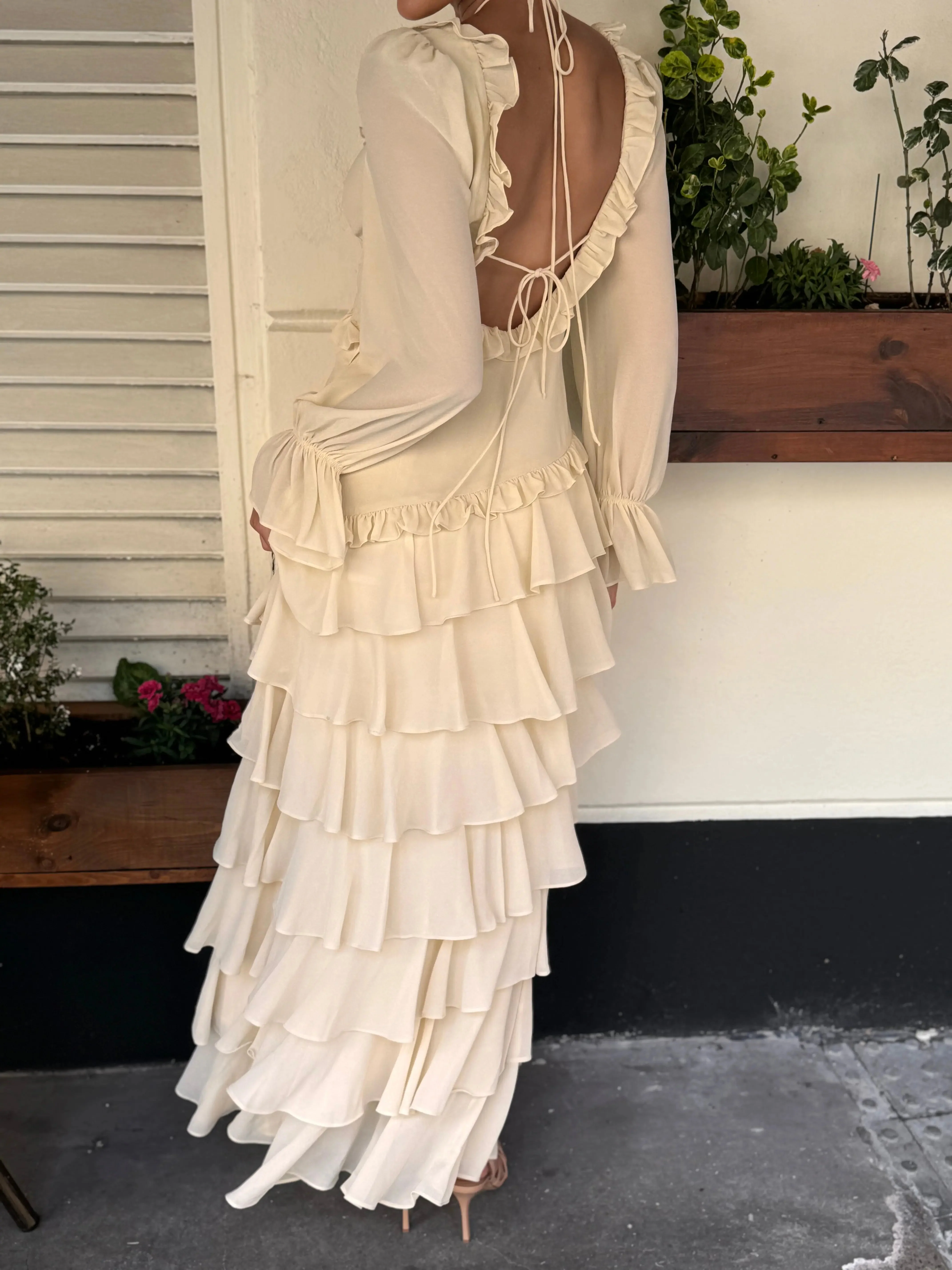 ALB RUFFLE DRESS - Image 9