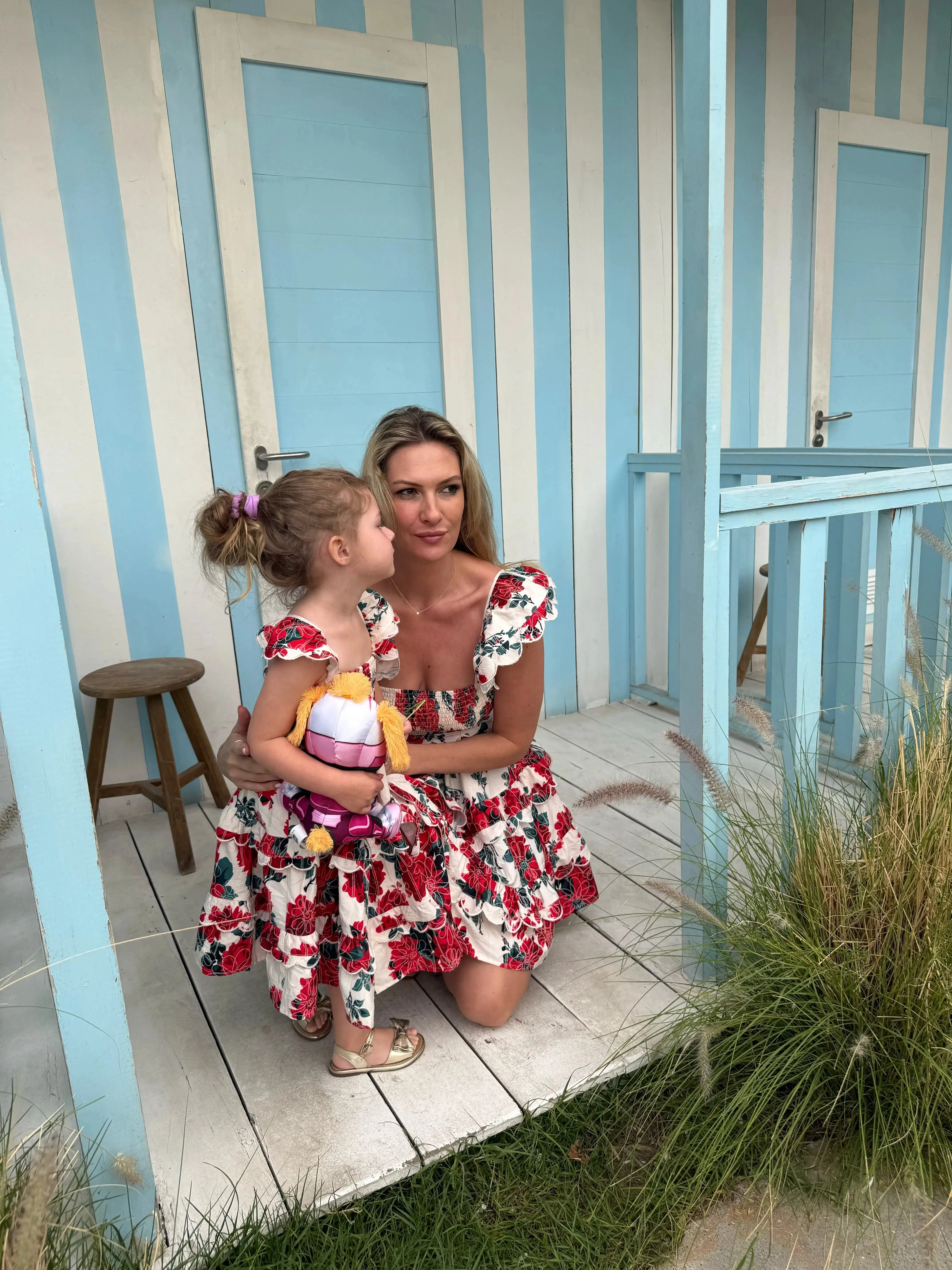 BABY MONACO ROSE DRESS - Image 4