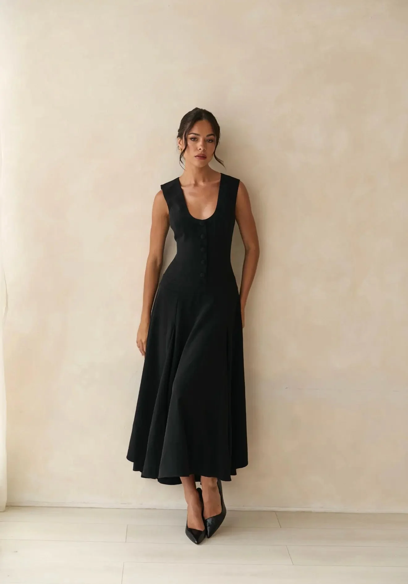 BLACK CITY DRESS - Image 8
