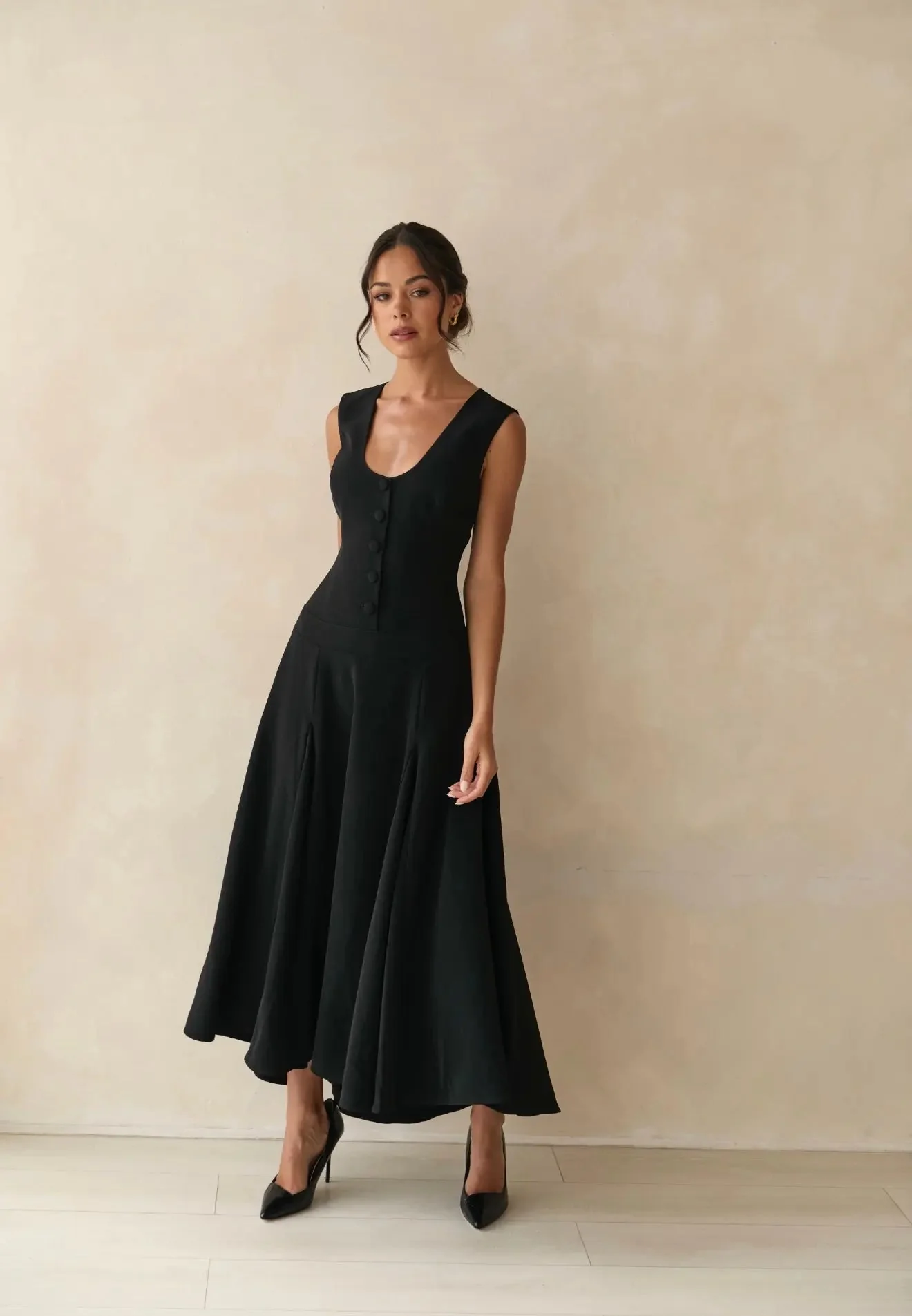 BLACK CITY DRESS - Image 9