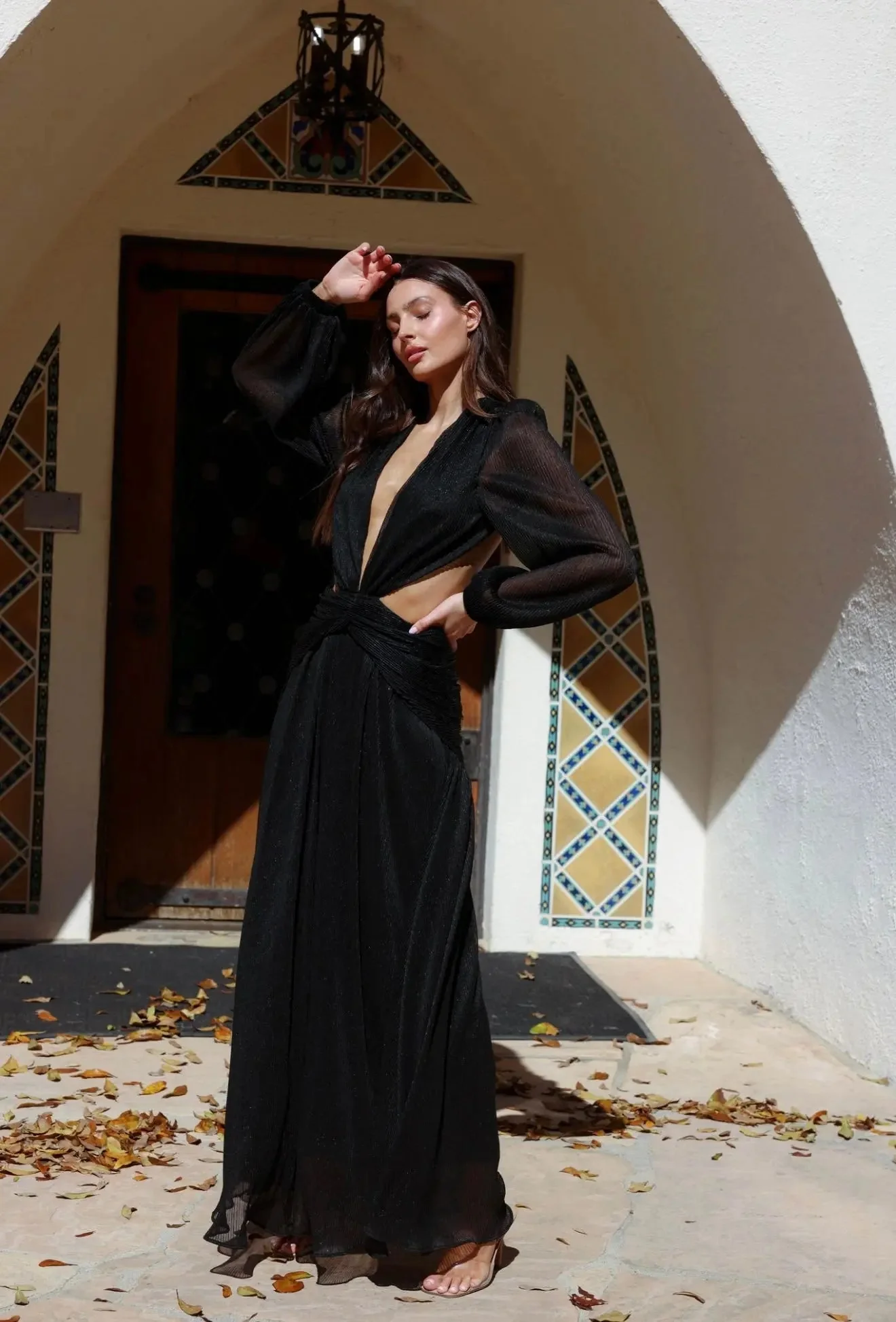 GODDESS DRESS BLACK - Image 4