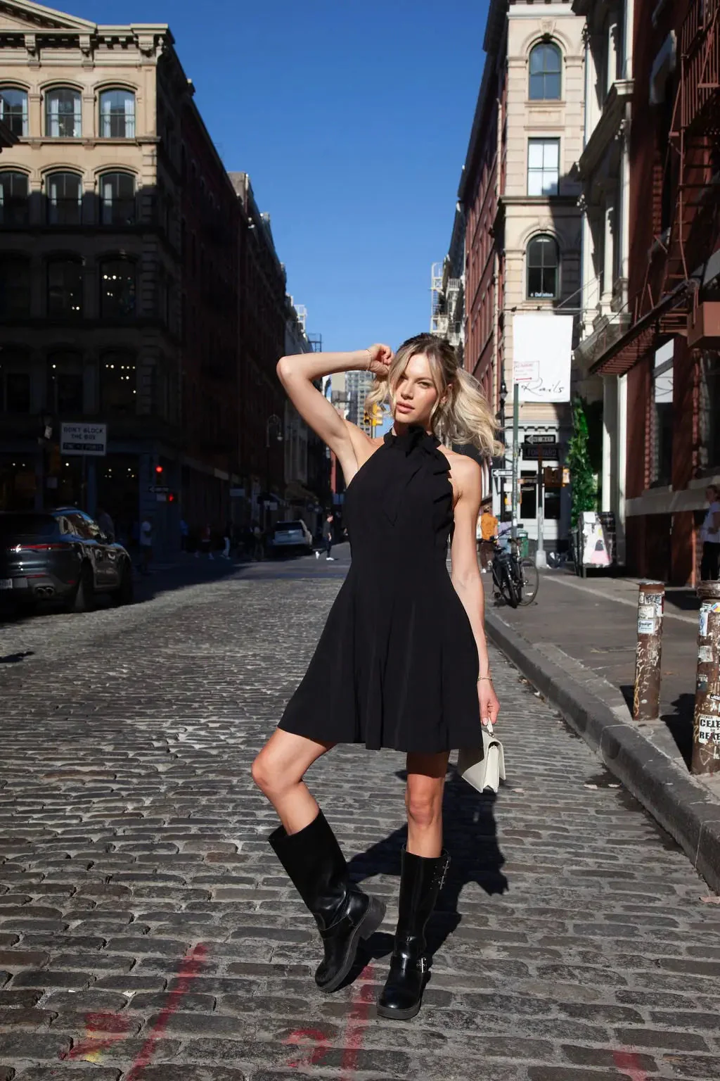 BLAIR DRESS BLACK - Image 3