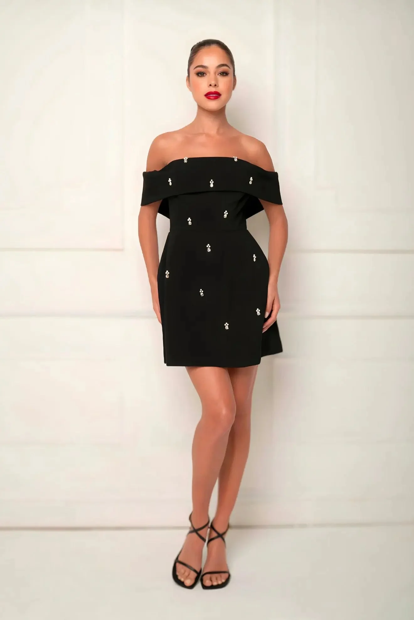 CARTER EMBELLISHED DRESS