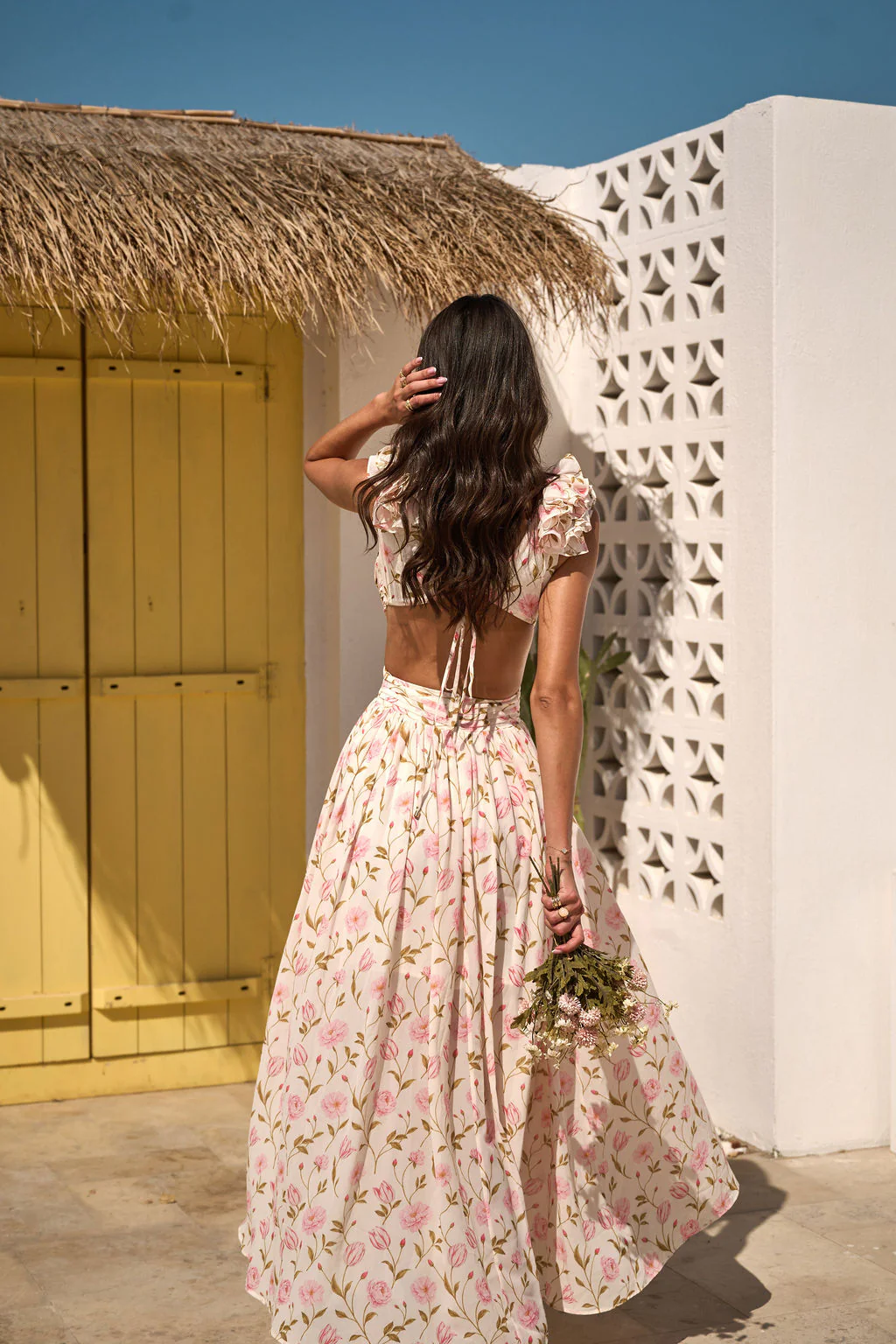 CASSINI PEONY DRESS FLORAL - Image 6