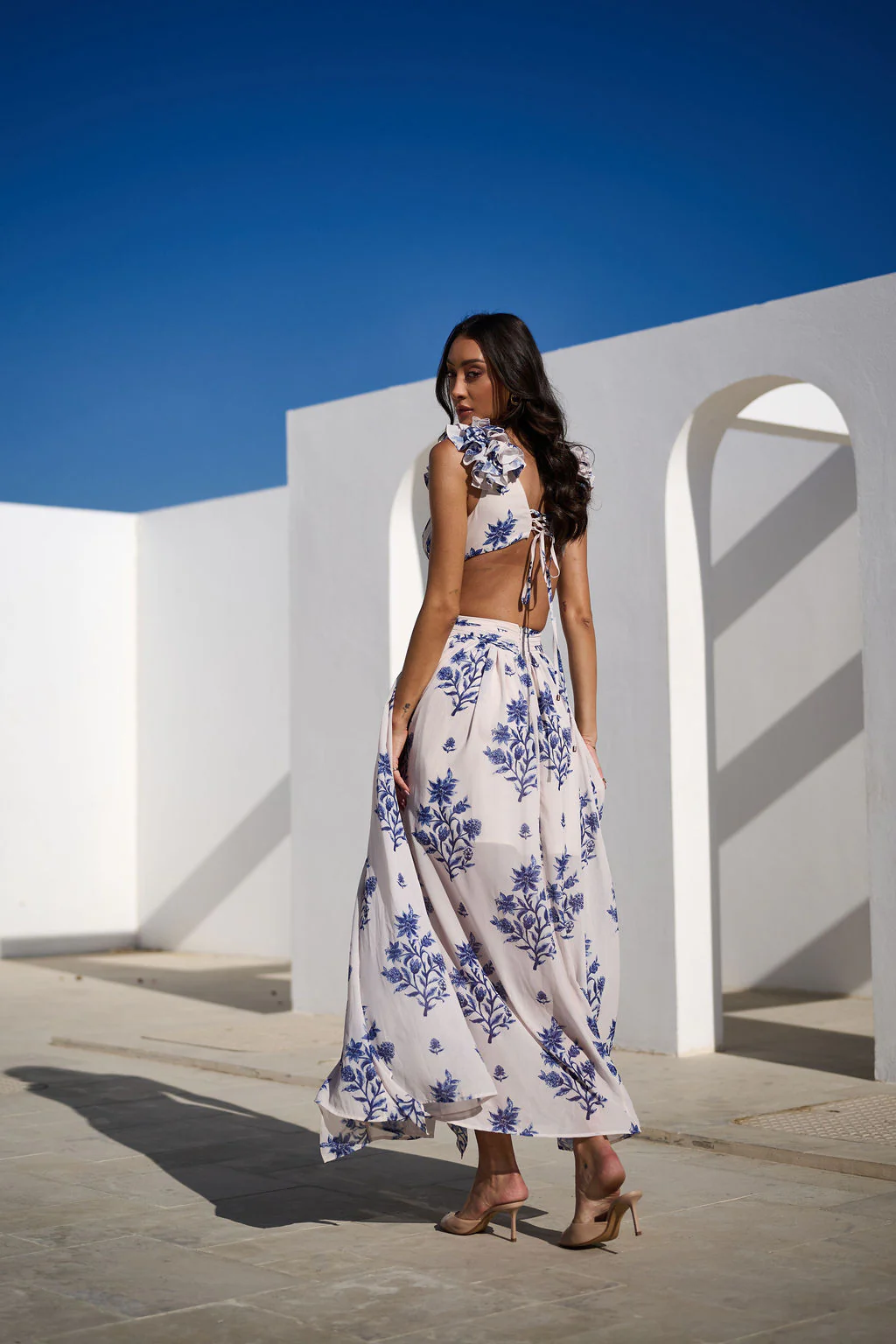 CASSINI CALLA DRESS FLORAL - Image 3