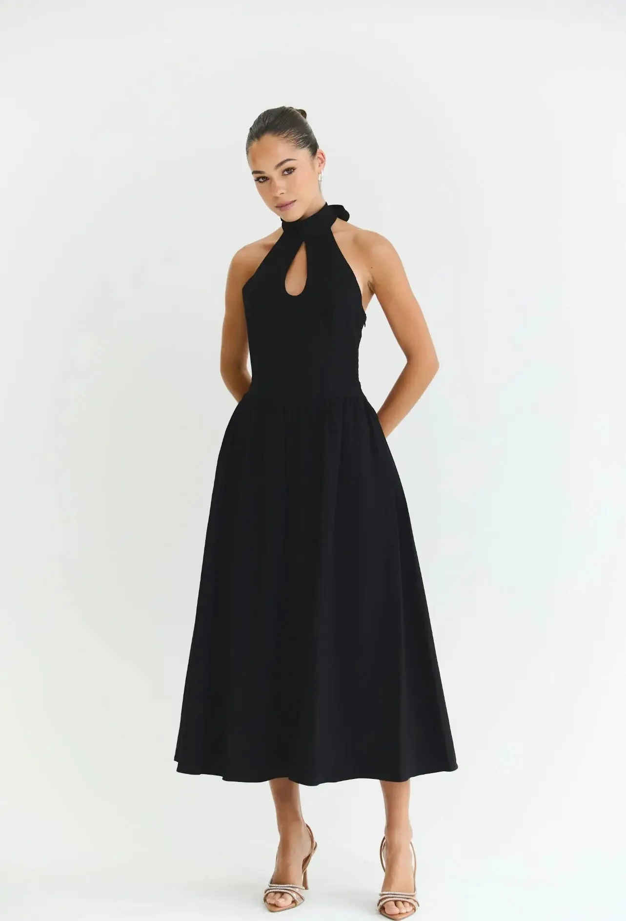 HARPER DRESS BLACK - Image 4