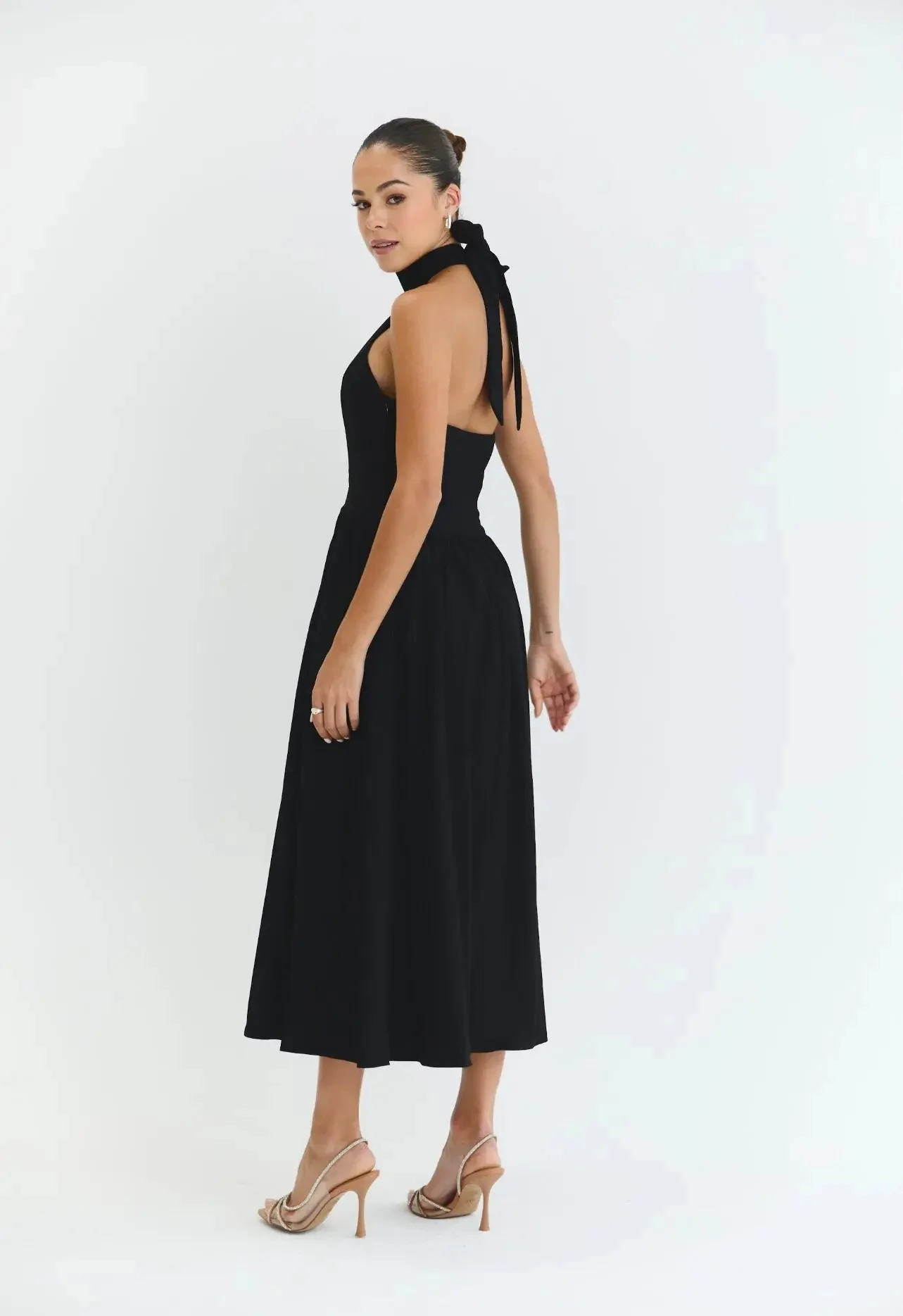 HARPER DRESS BLACK - Image 7