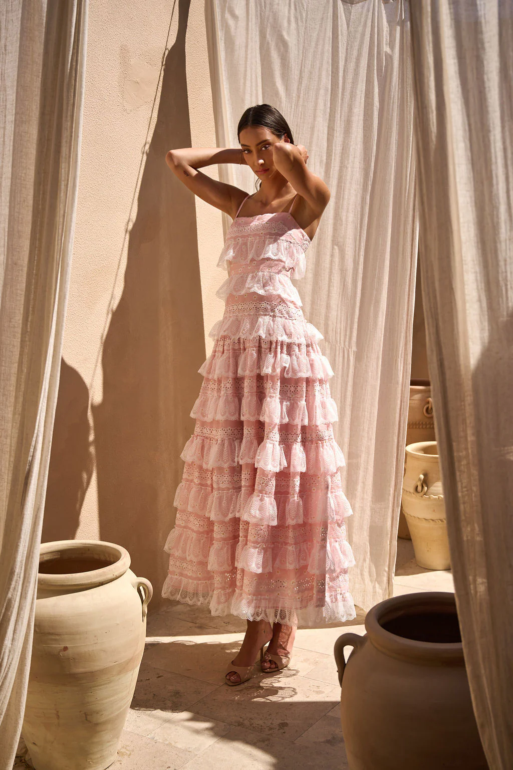 LOVETTE DRESS PINK - Image 5