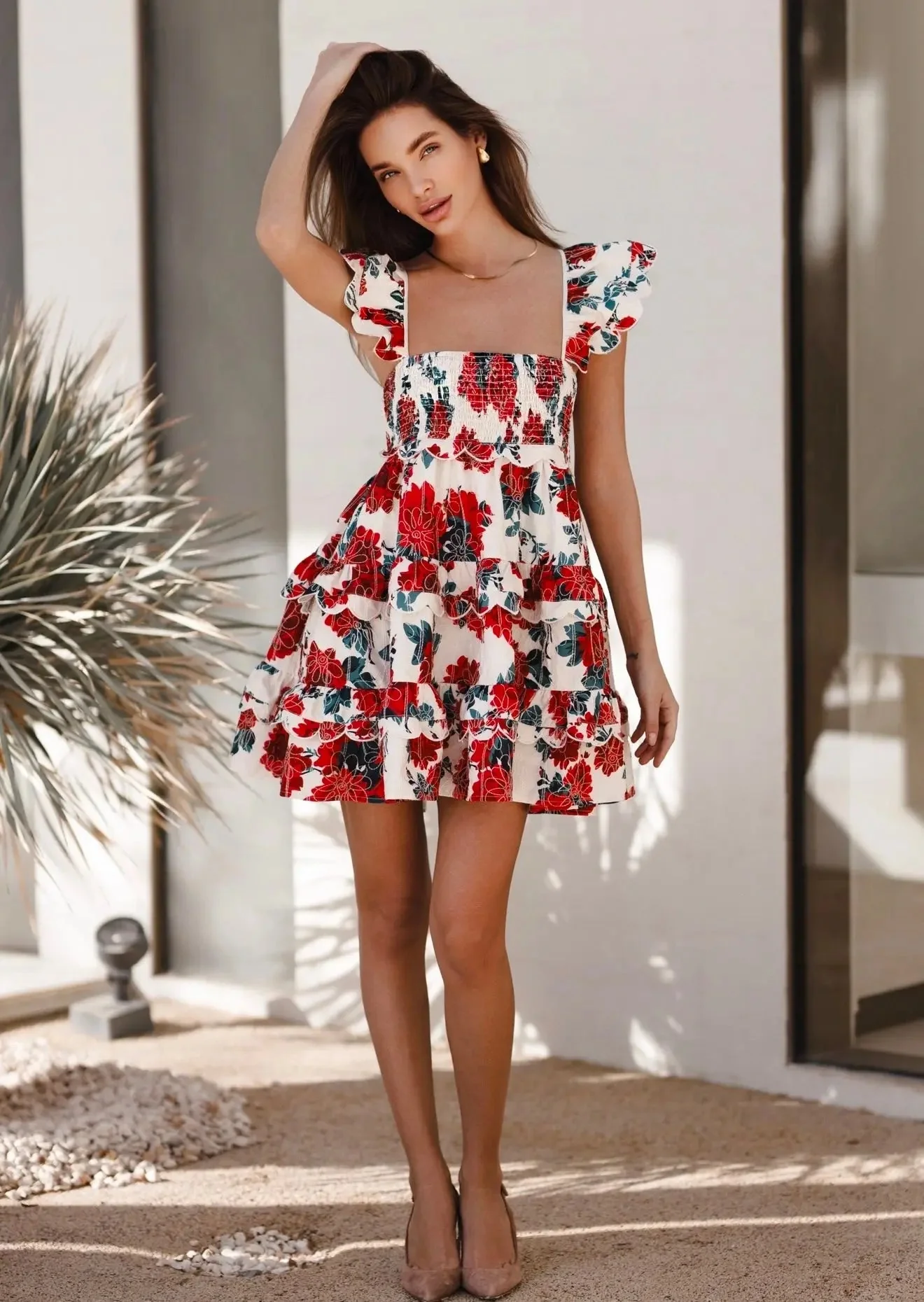 MINI MONACO ROSE DRESS - Image 3