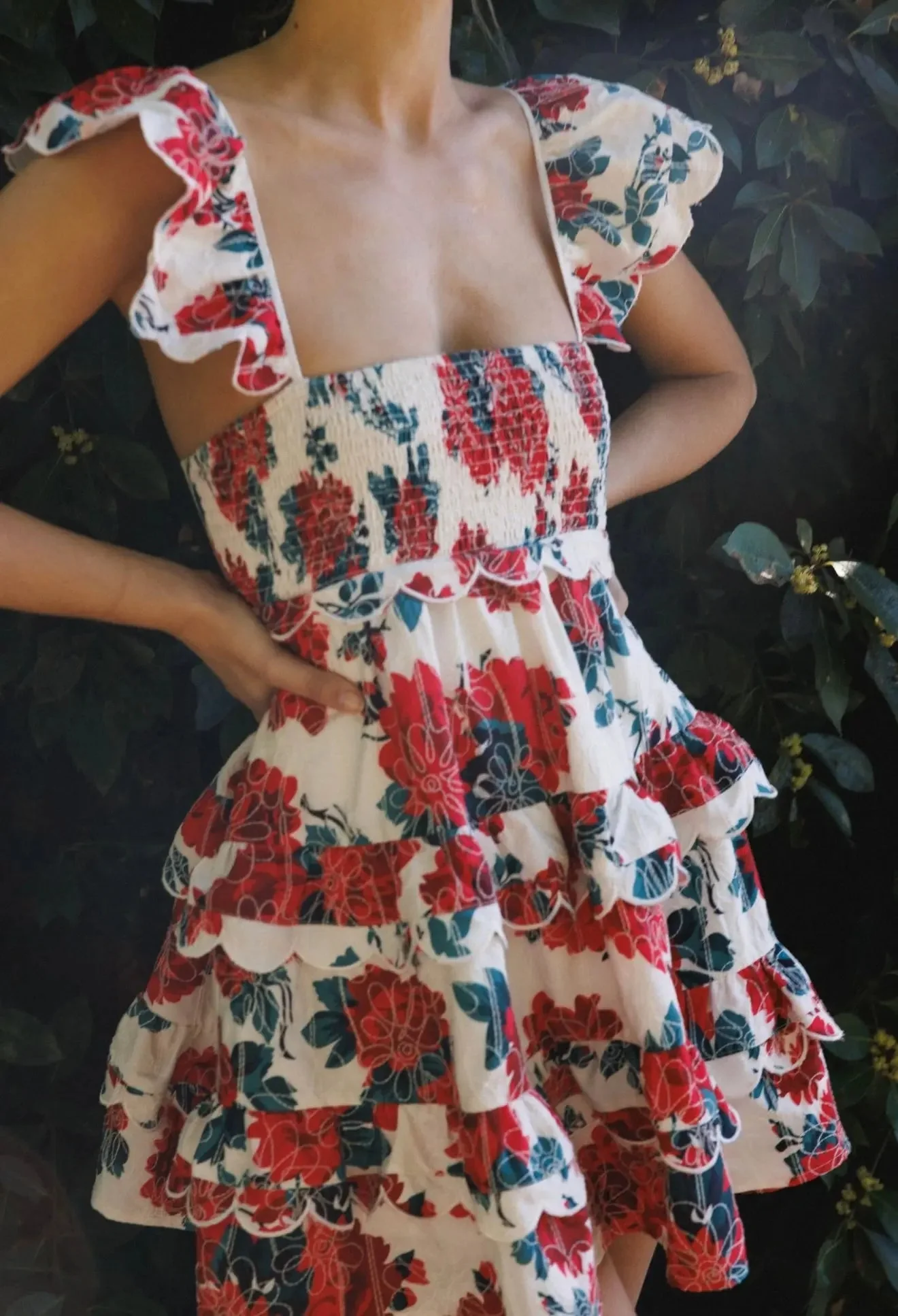 MINI MONACO ROSE DRESS - Image 8