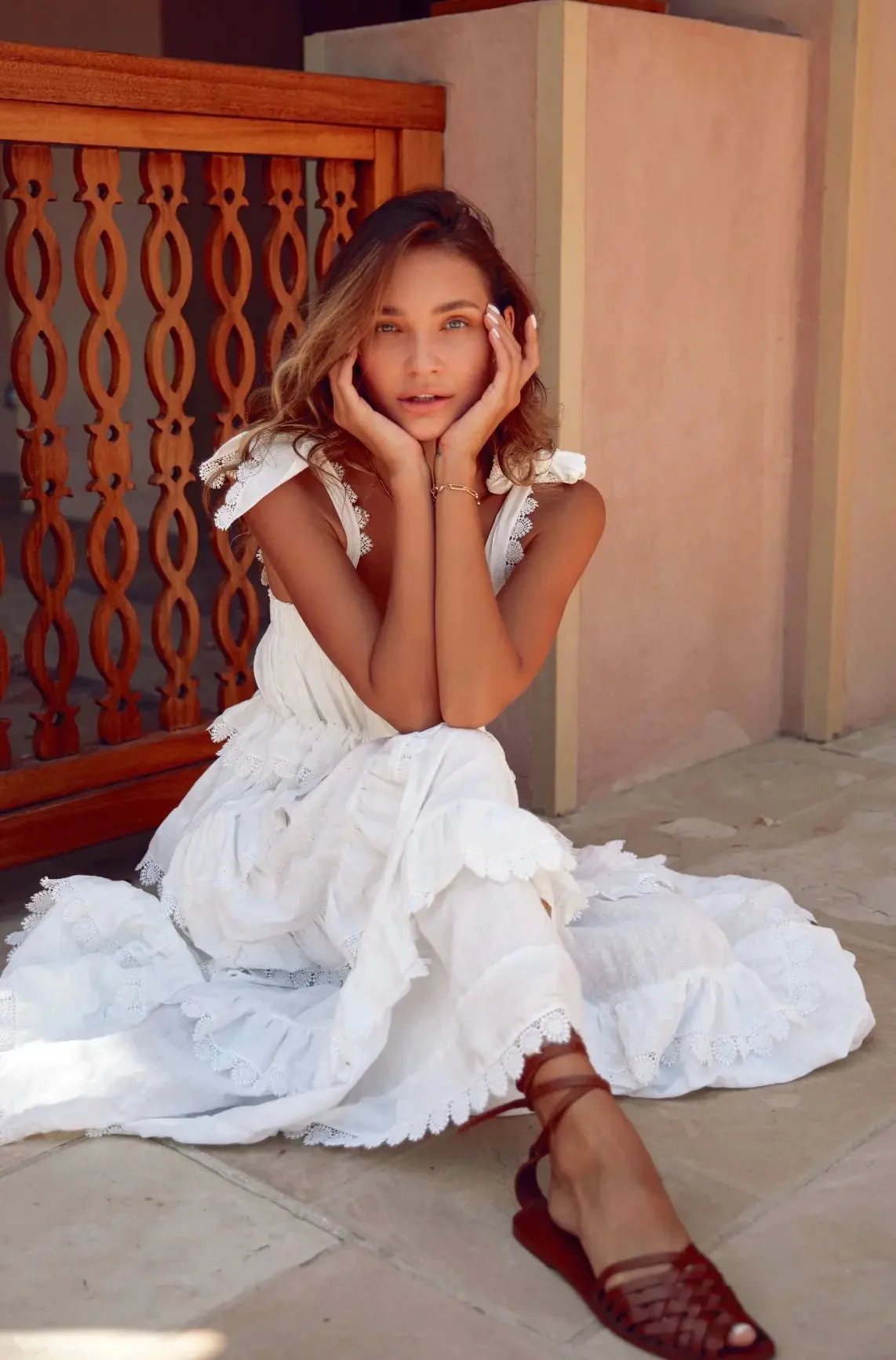 PHI PHI HEART SMOCK DRESS - Image 5