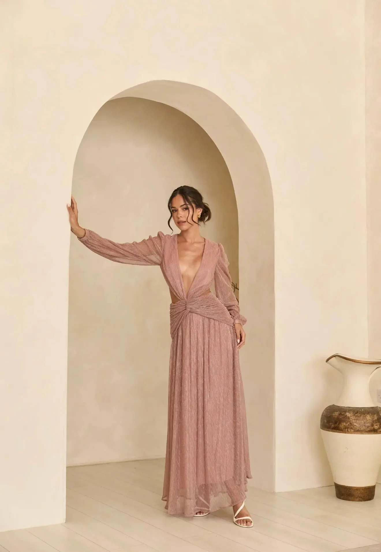 GODDESS DRESS PINK - Image 8