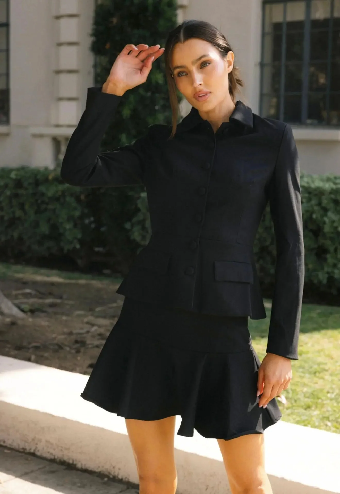 PORTER SKIRT BLACK - Image 3