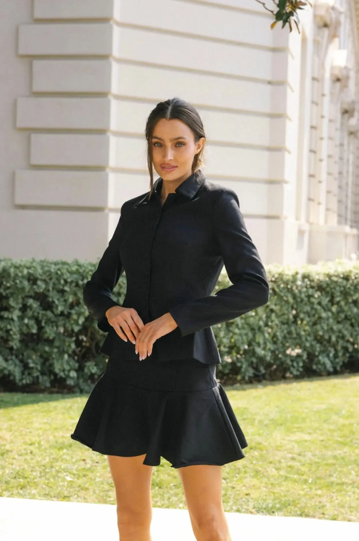 PORTER BLAZER TOP