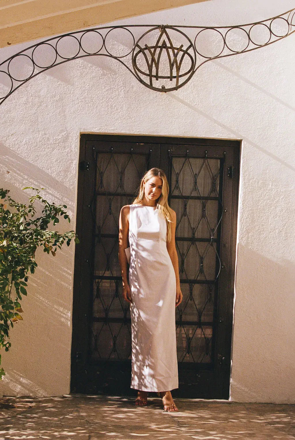 BOW MAXI DRESS ROSE - Image 7