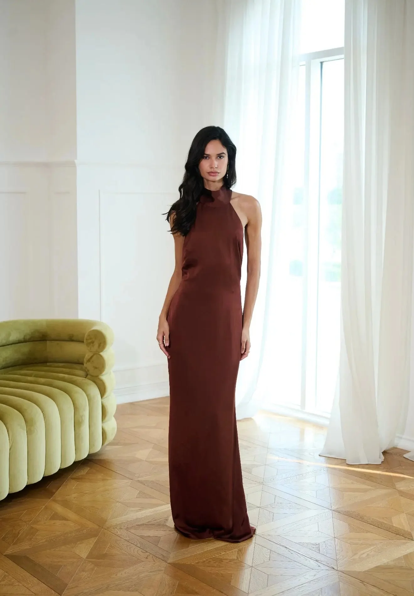 ROSIE HALTER NECK DRESS - Image 11