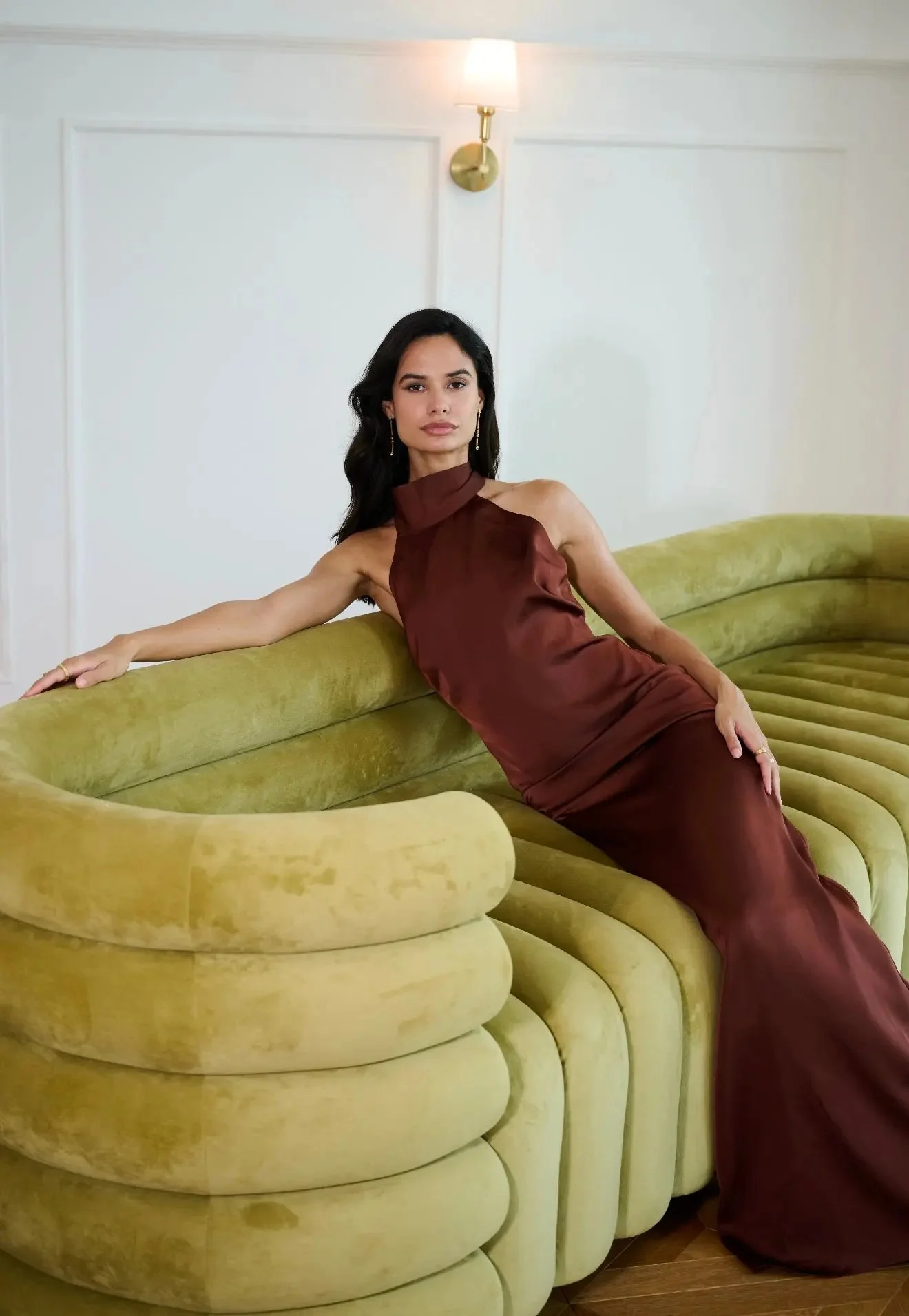 ROSIE HALTER NECK DRESS - Image 5