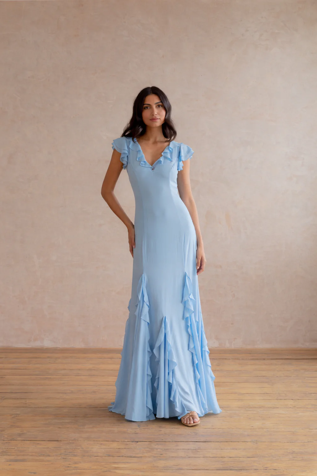 SKYLAR DRESS BLUE - Image 3