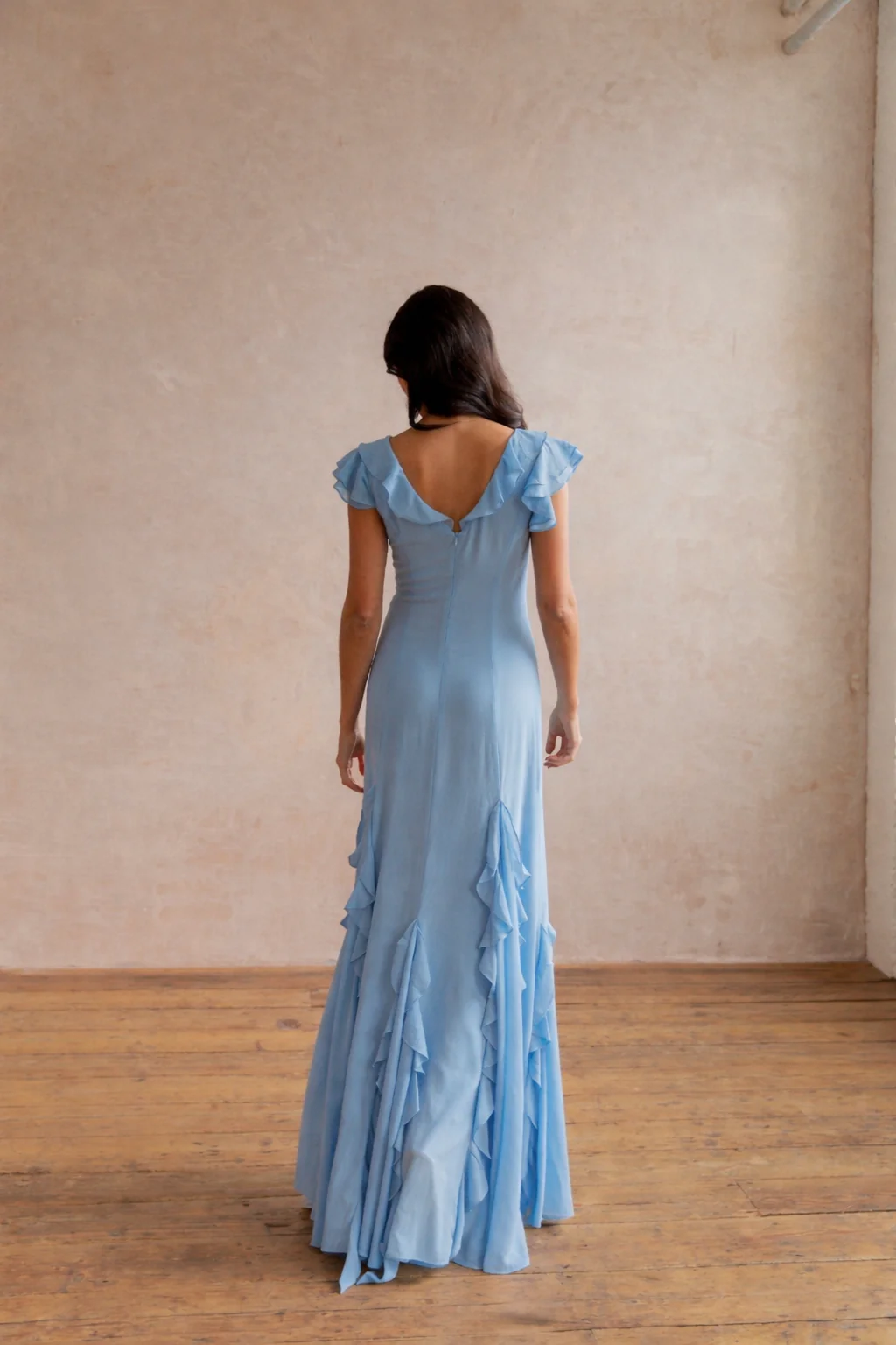 SKYLAR DRESS BLUE - Image 4