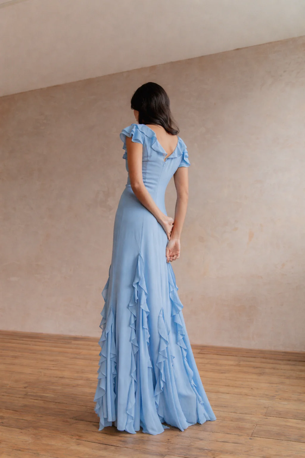 SKYLAR DRESS BLUE - Image 5
