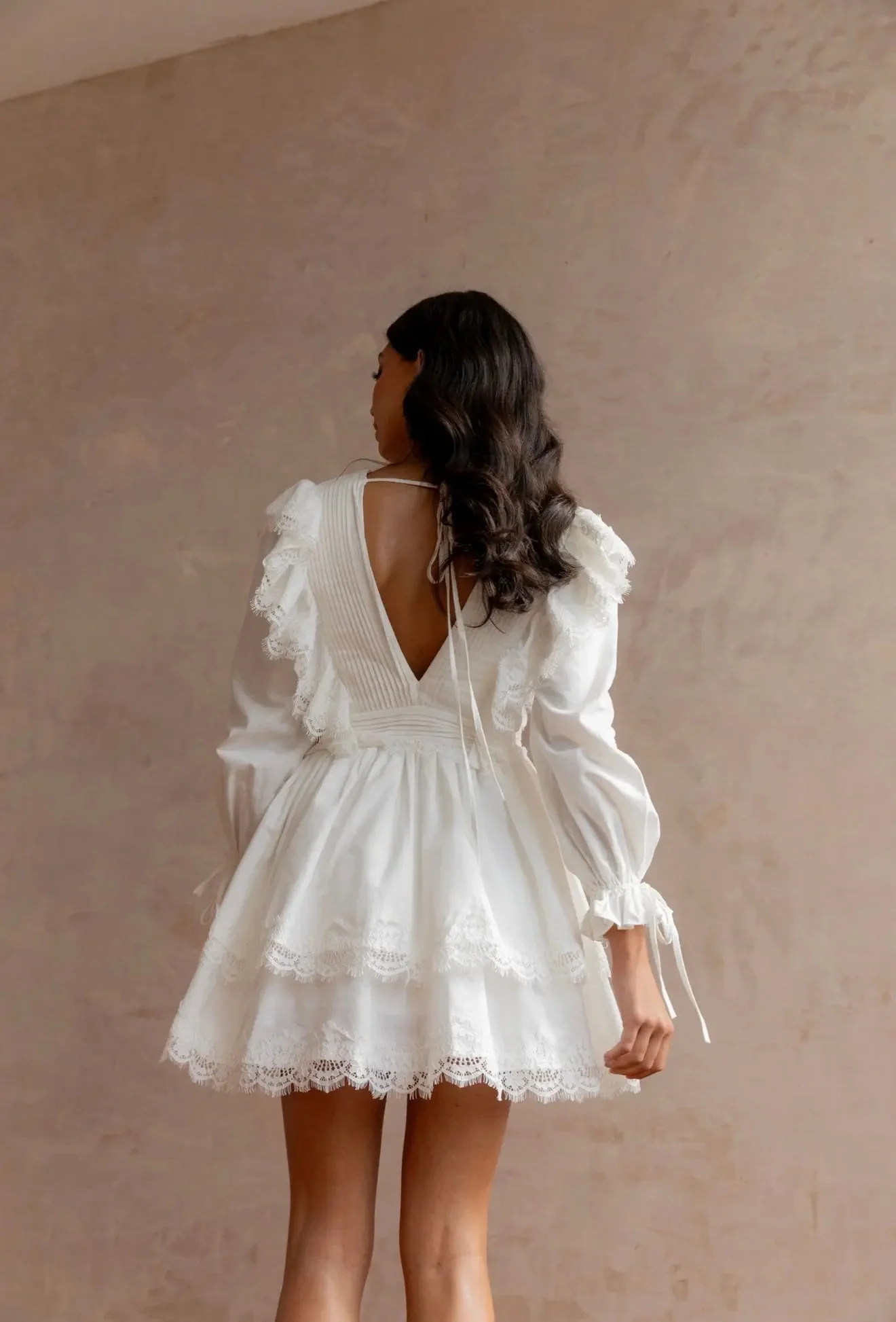 WHITE BLOSSOM DRESS - Image 5