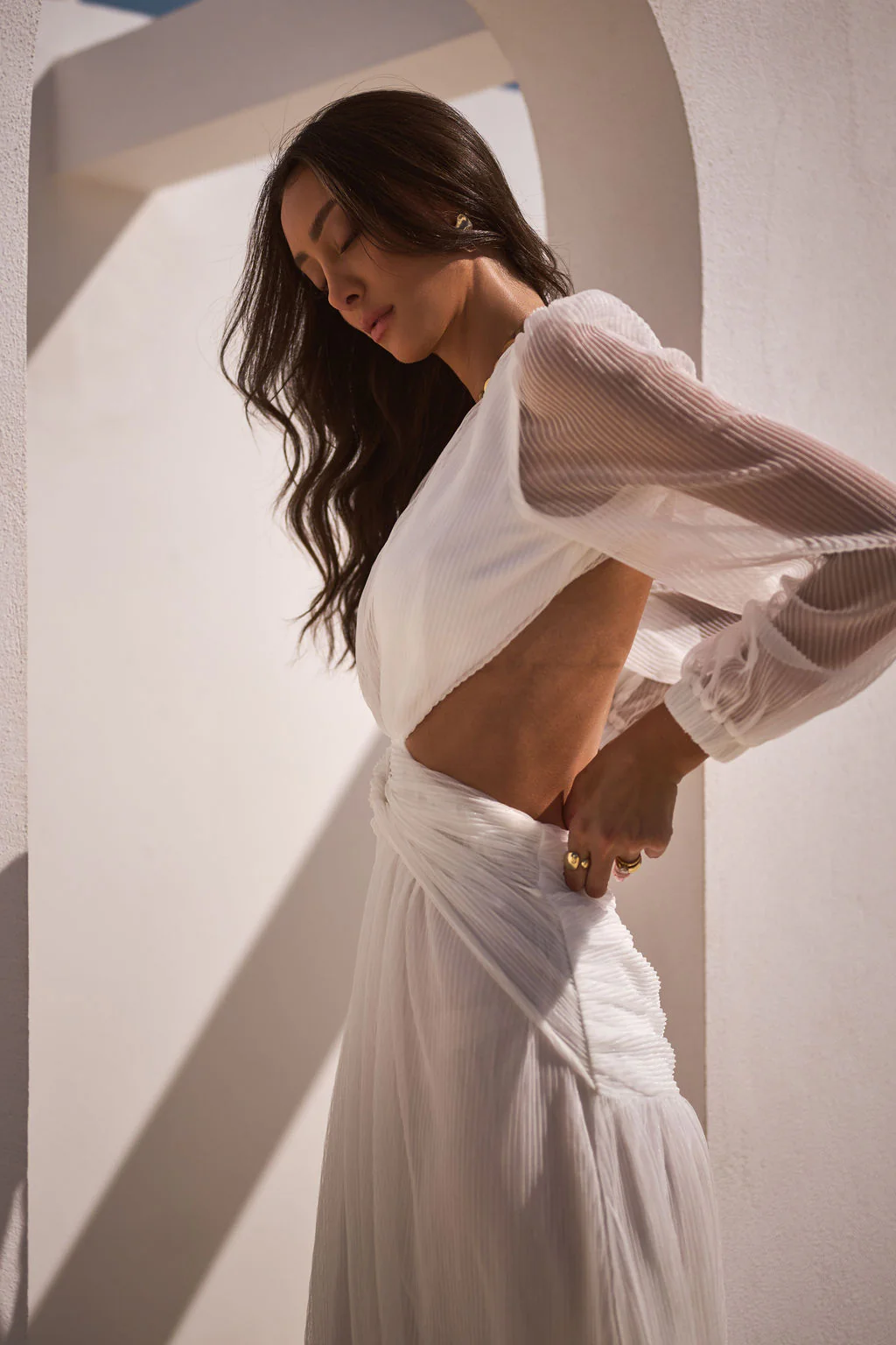 White Goddess Dress - Image 10